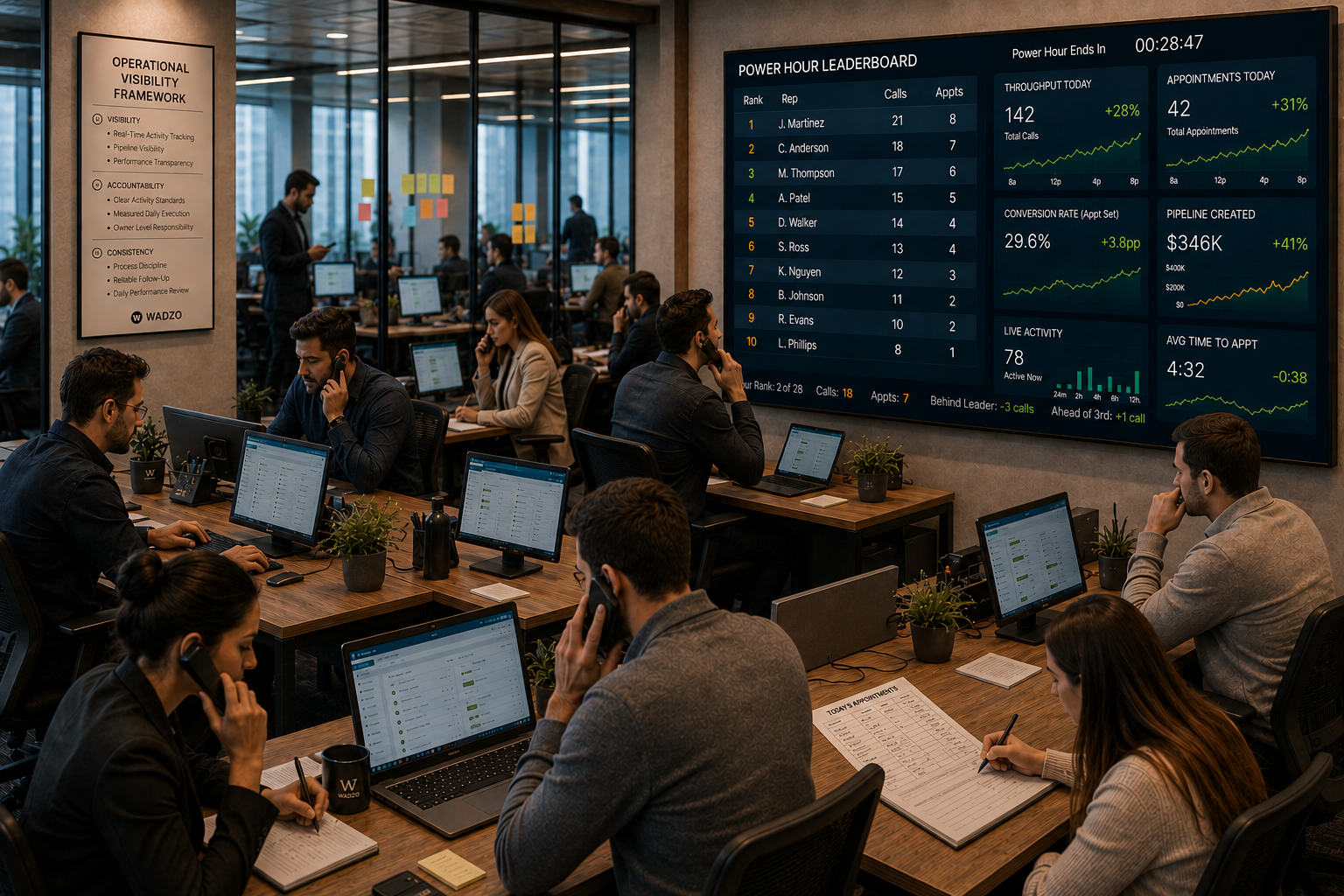 Team behavior visibility