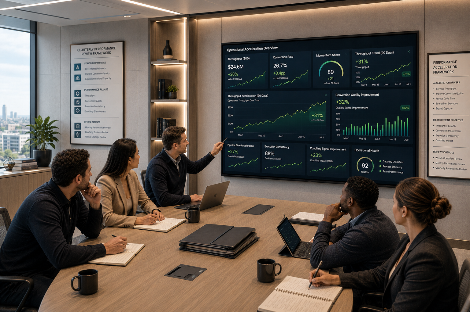 Performance acceleration view